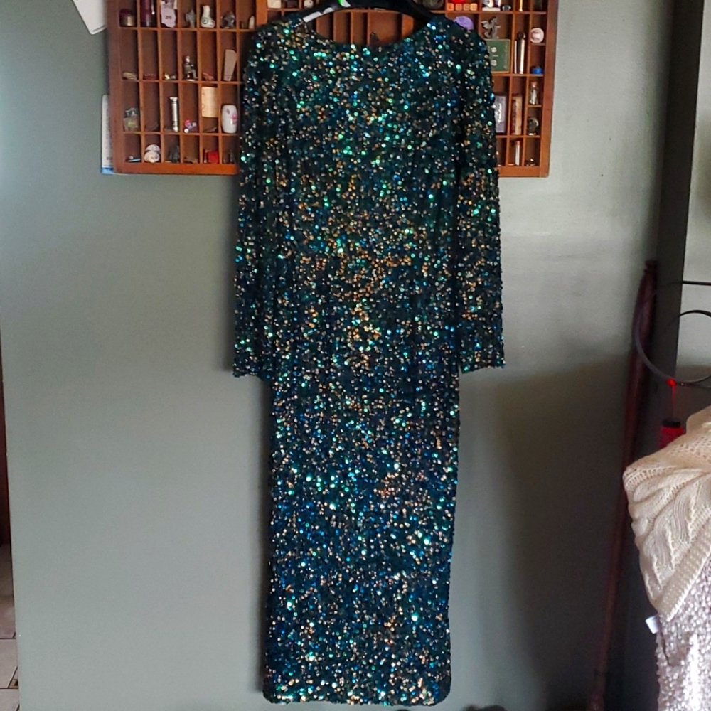 Aidan Mattox Floor Length Gown Size 6 - image 1